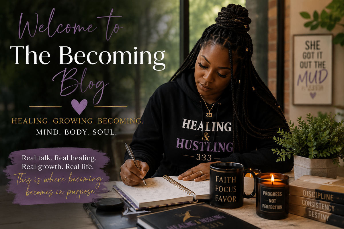 Welcome to The Becoming Blog-Healing. Growing. Becoming—mind, body, and soul
