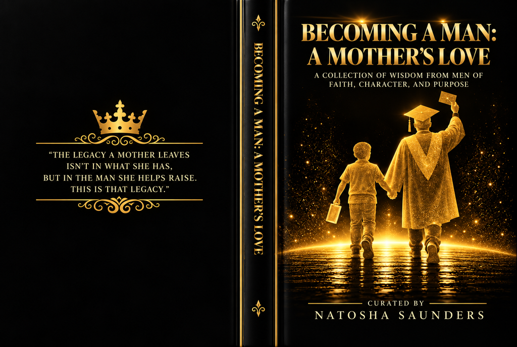 Becoming a Man: A Mother's Love by Natosha Saunders full book cover