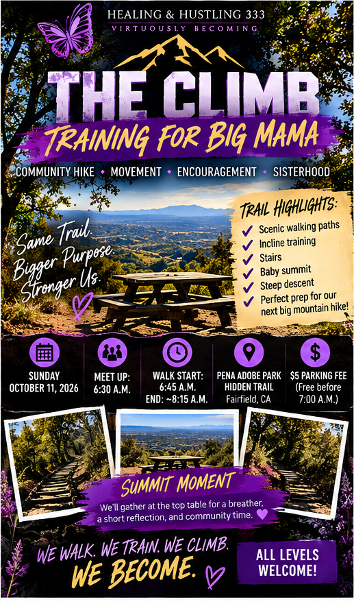 The Climb Training for Big Mama trail highlights and event details